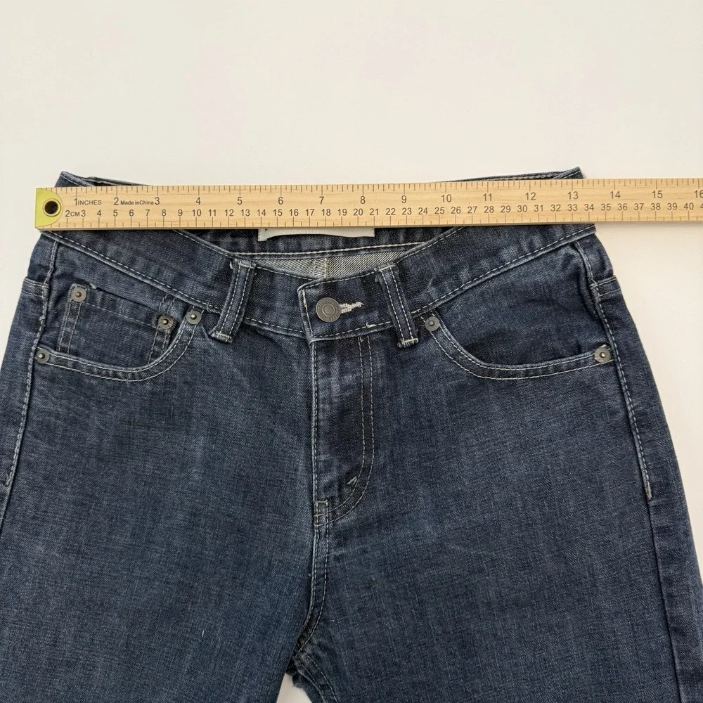 Levi's 550 Relaxed 5550-679 Dark Wash Denim Jeans Boys 14 Reg 27x27